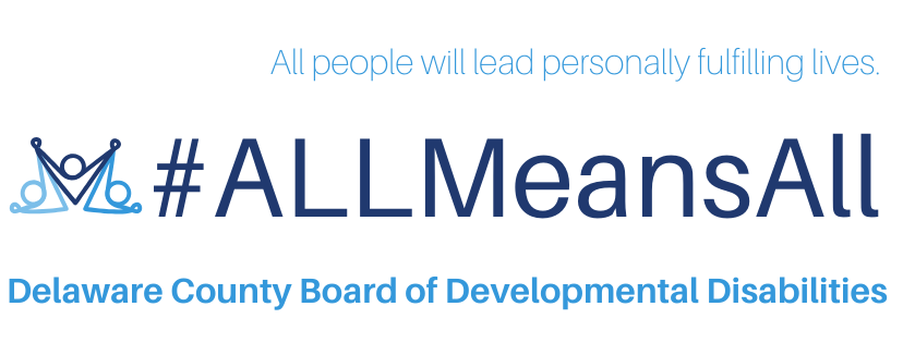DD Awareness Month Logo, #AllMeansAll
